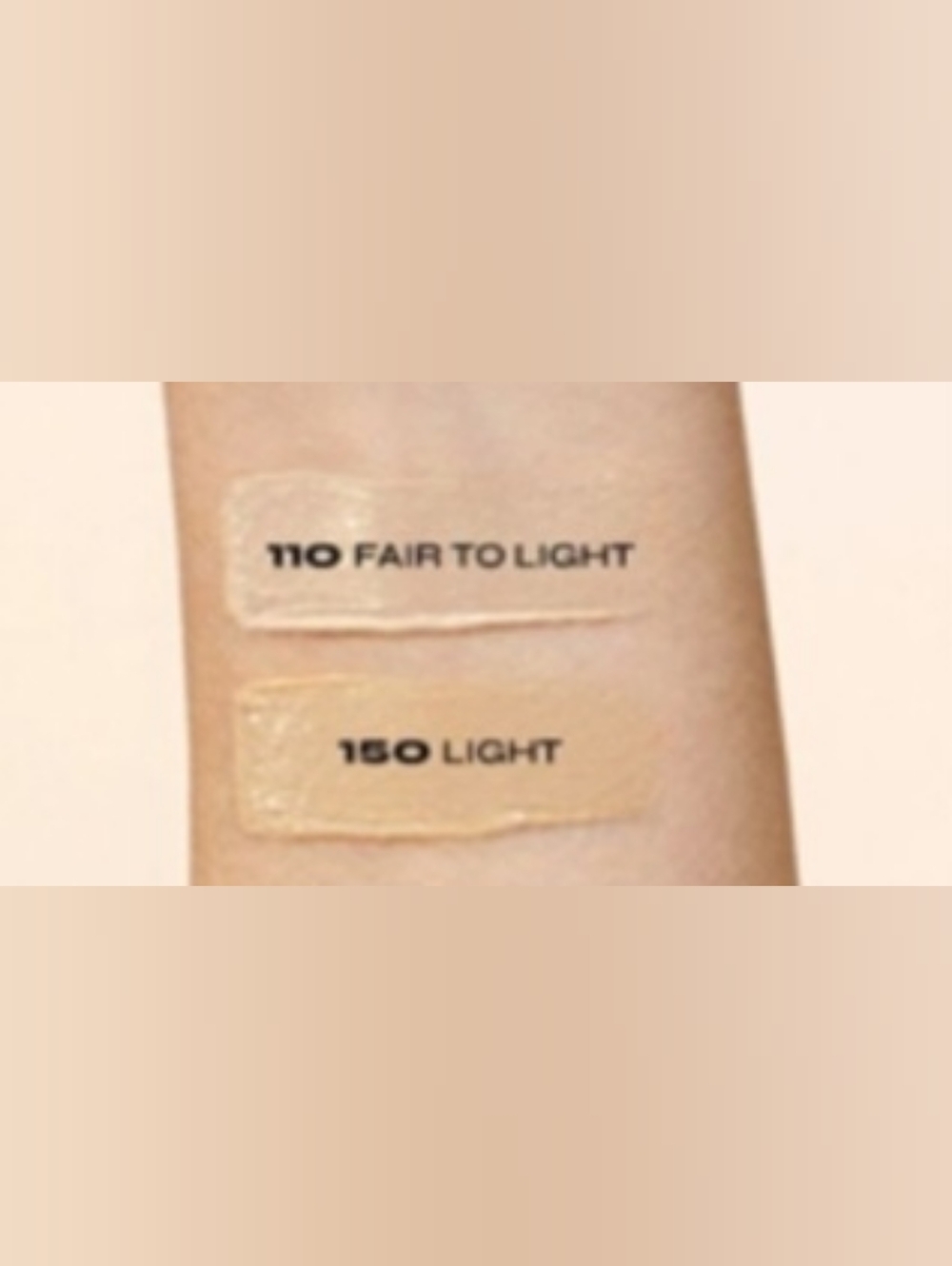 Milani Hydrating Skin Tint 110 Fair to Light Peachy Nude - Picture 2 of 2